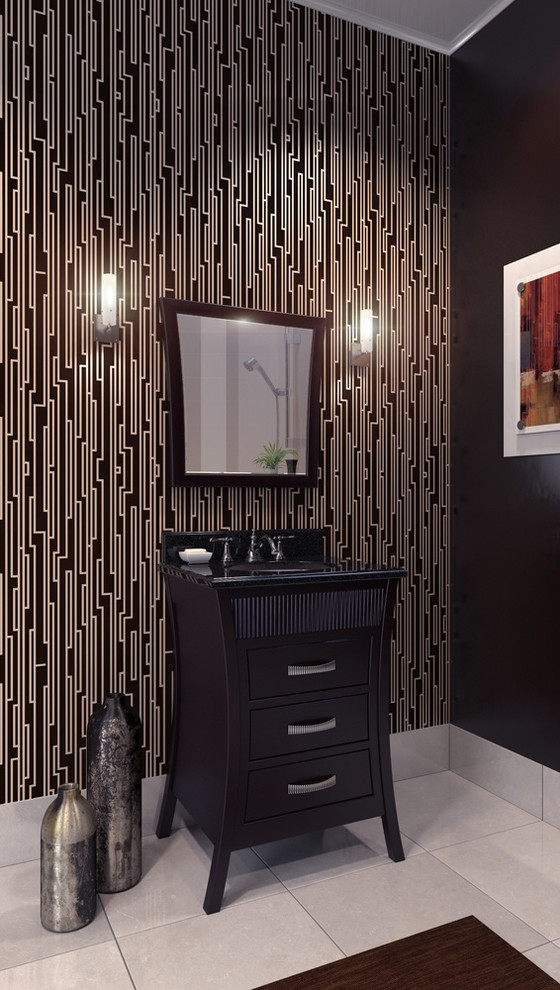 Inspiration for a timeless bathroom remodel in Orange County