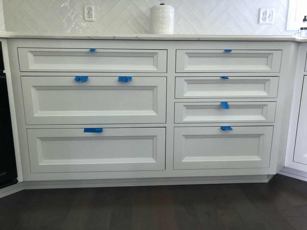 Organize Cabinets with Pull-Out Drawers - Porch Daydreamer