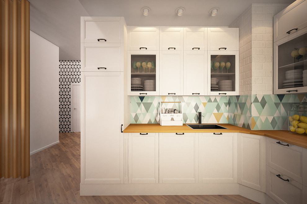 Квартира в современном стиле для девушки 25 лет в Москве