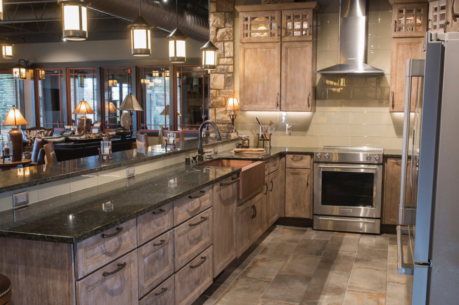 Kitchen - rustic kitchen idea