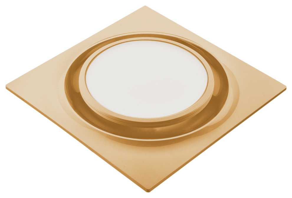 80 CFM 0.3 Sones Ceiling Bath Exhaust Fan With LED Light - Contemporary ...