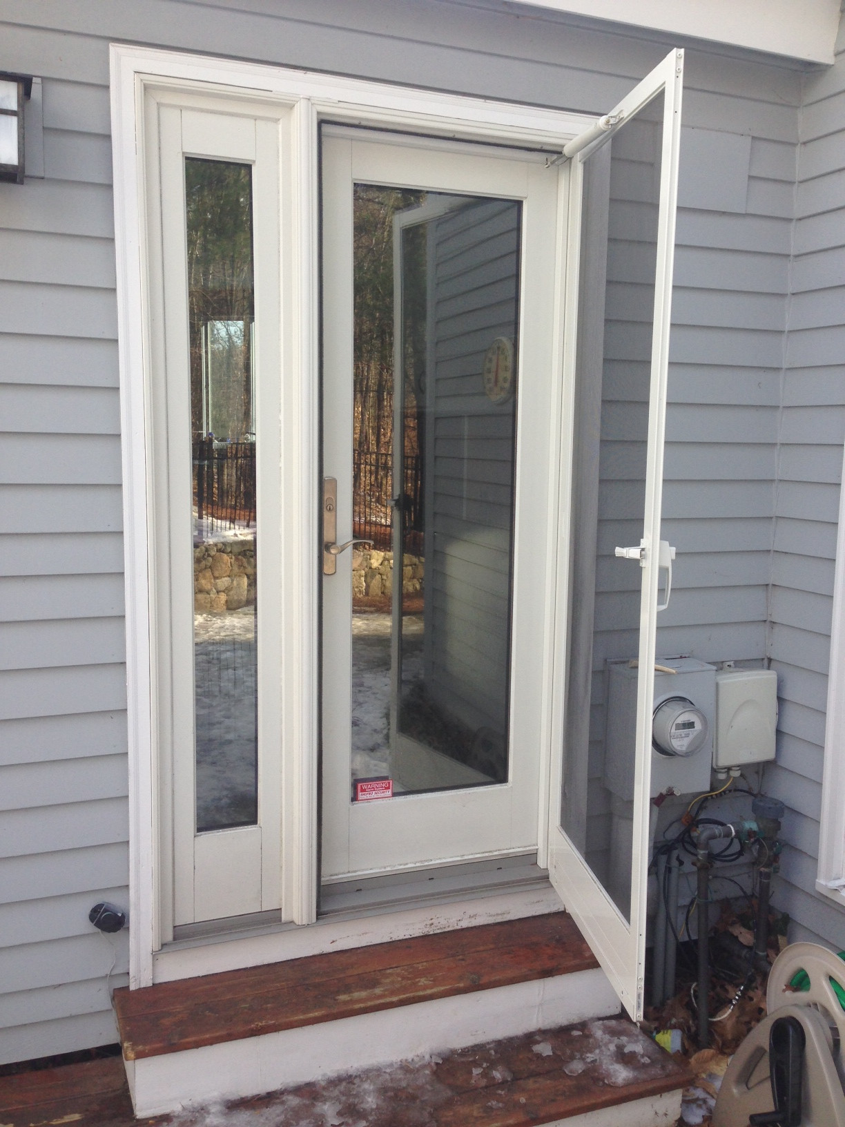Wayland Doggie Door/New Door!