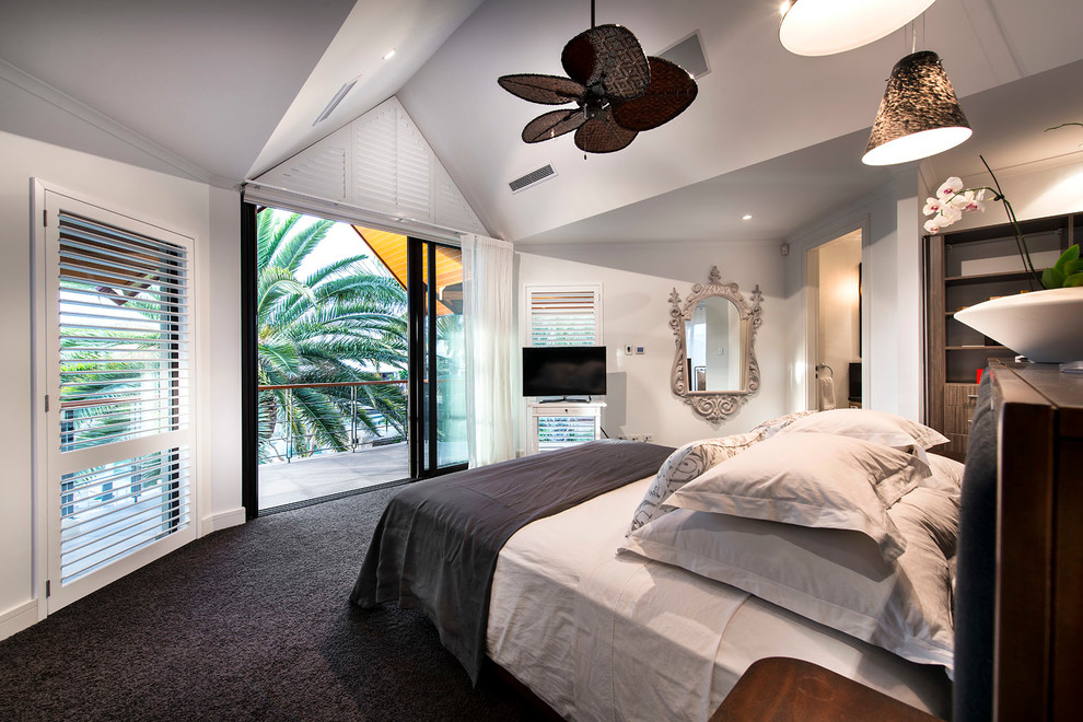 Mandurah Canal, Western Australia Contemporary Bedroom