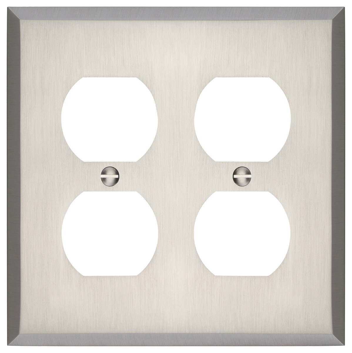 Graham Double Duplex Outlet Cover - Transitional - Switch Plates And ...