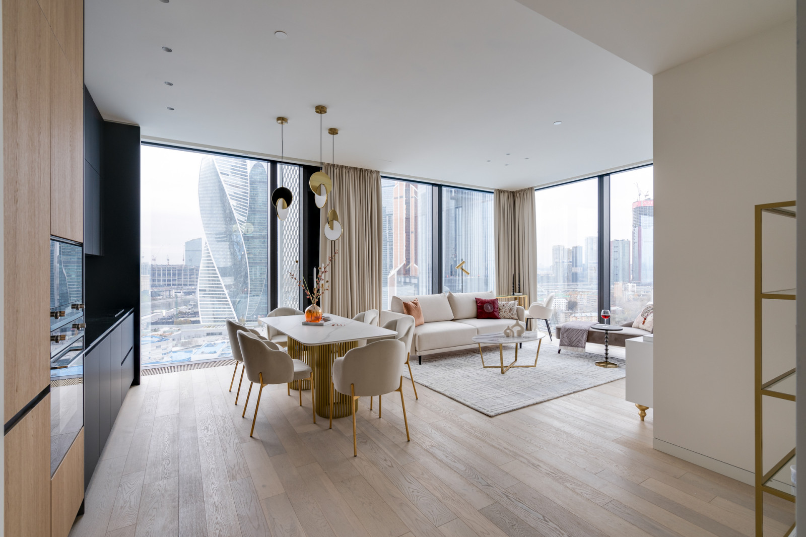 Хоумстейджинг апартаментов для долгосрочной аренды в Capital Towers