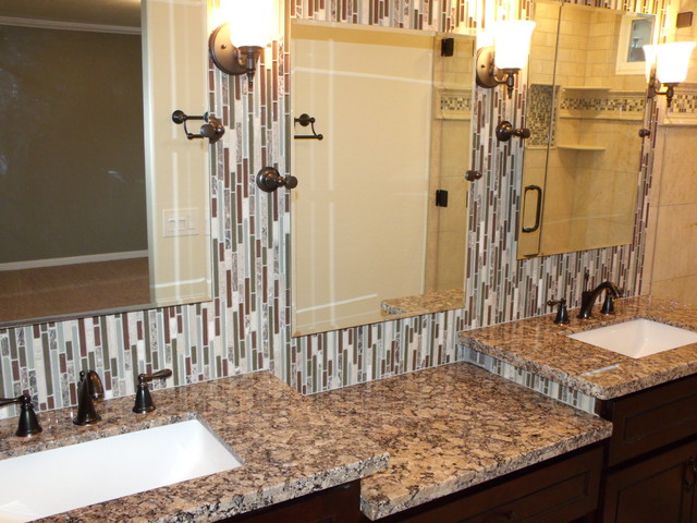 Full Maser Bathroom & Bedroom Remodel in Carlsbad, CA. contemporary-bathroom