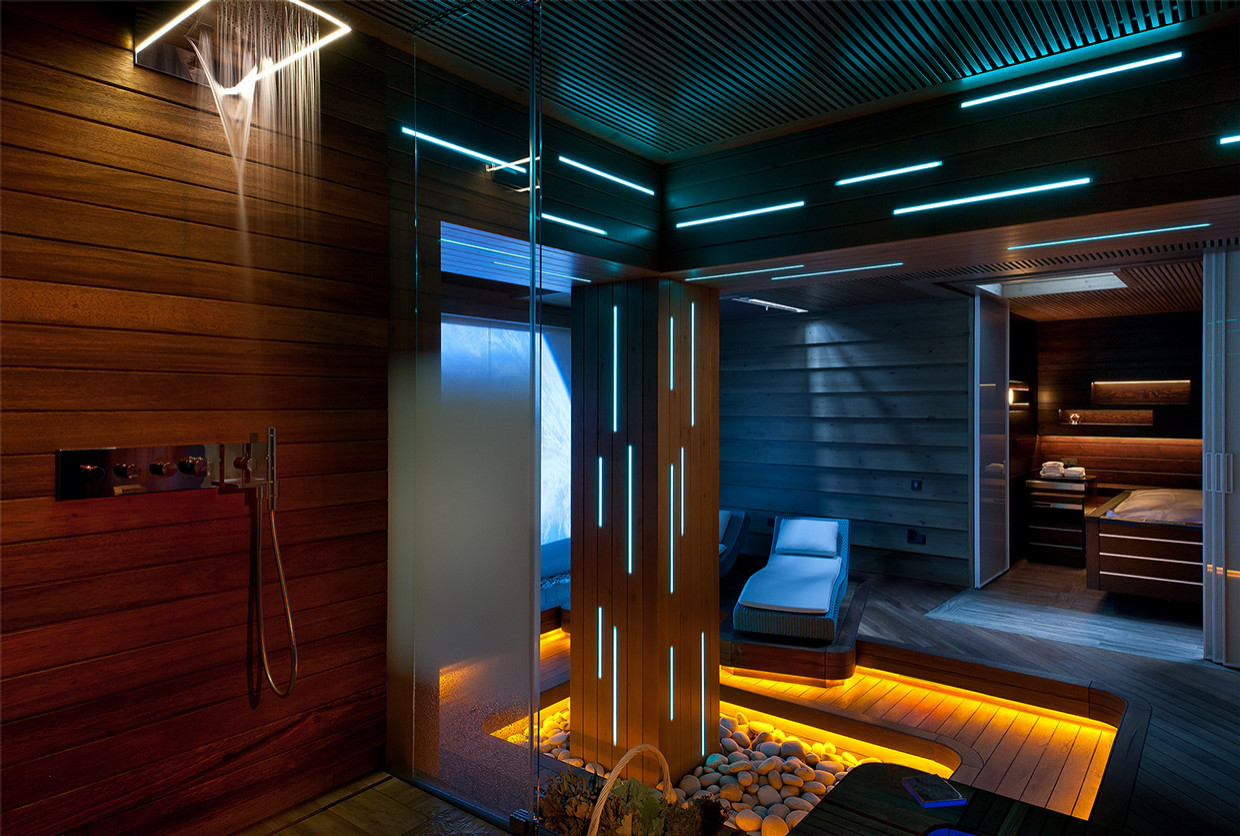 Частный спа- комплекс в загородной резиденции