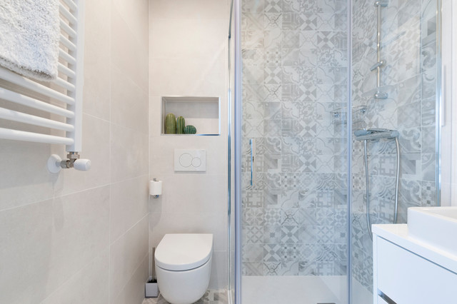 PISO BLU modern-badrum