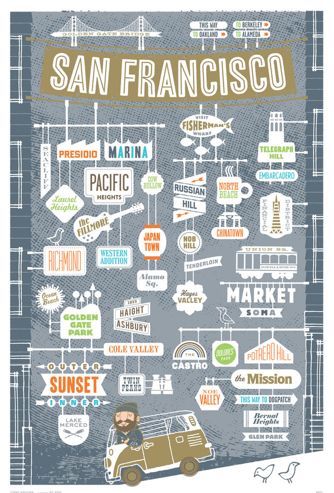 City Series By Jim Datz, San Francisco