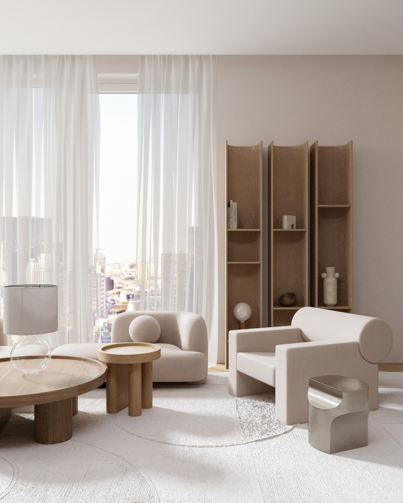 Квартира в центре Москвы с панорамными окнами