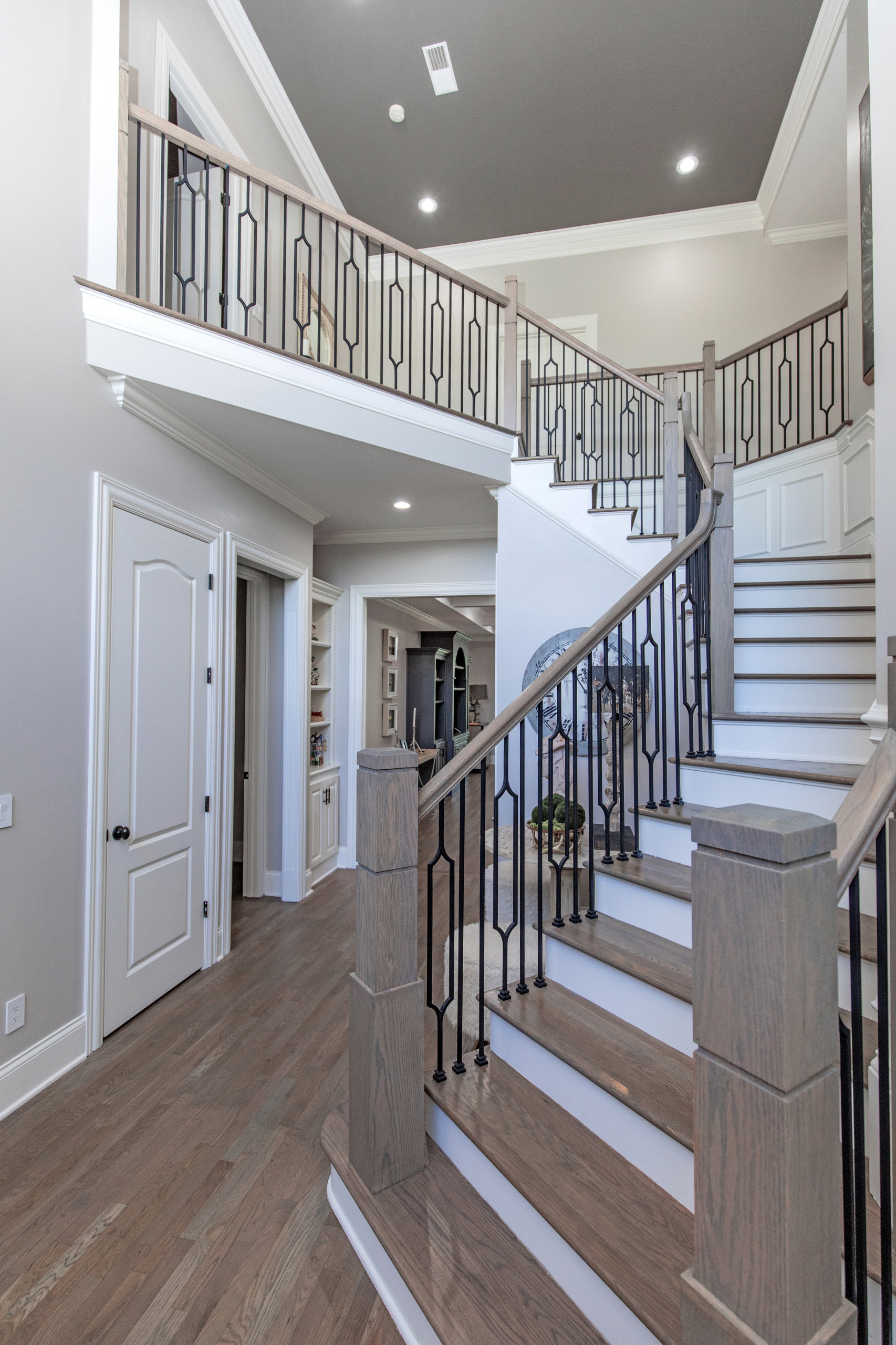 Grand Views Stair and Living room remodel