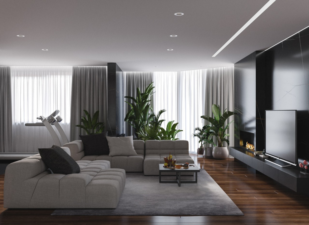 Пентхаус  в стиле contemporary