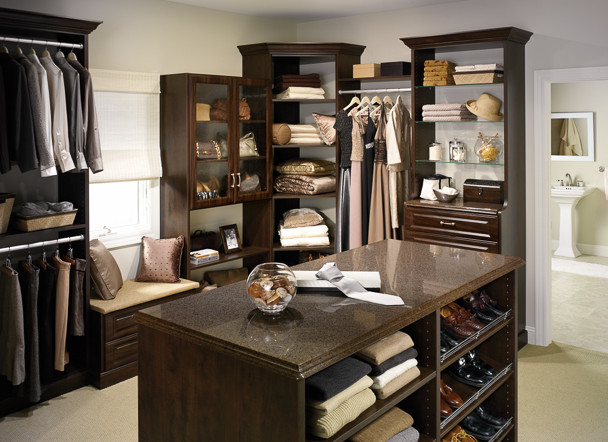 Transitional storage and wardrobe in Jacksonville.