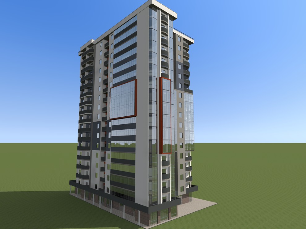 Жилой многоэтажный дом