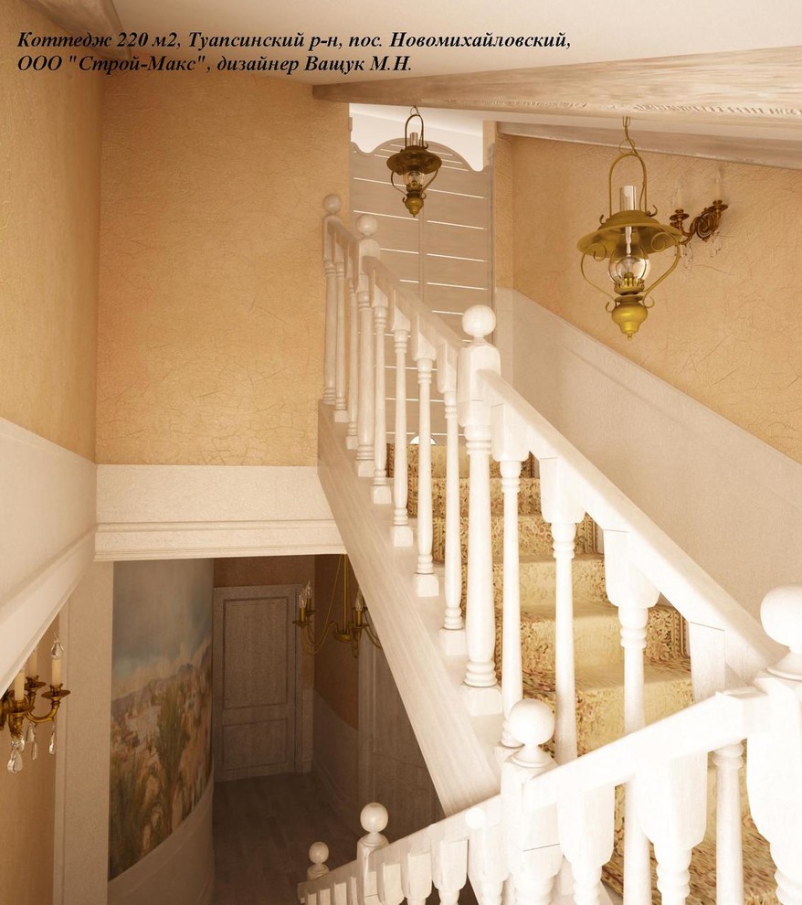 Разработка дизайн проекта коттеджа 220 м2