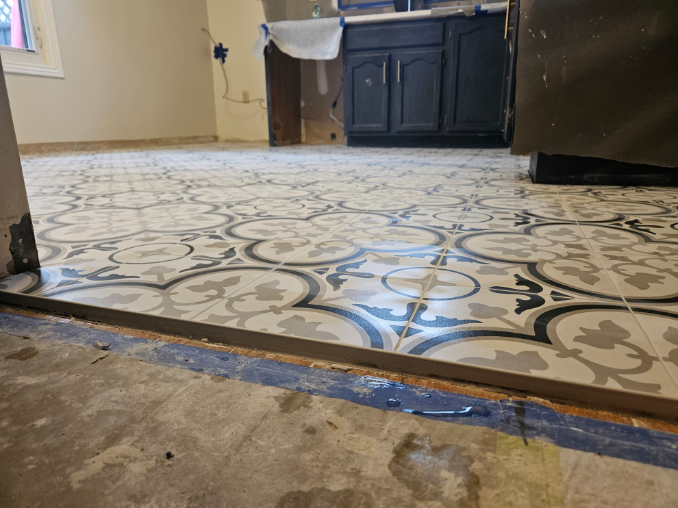 Kitchen Remodel (Floors & Backsplash)