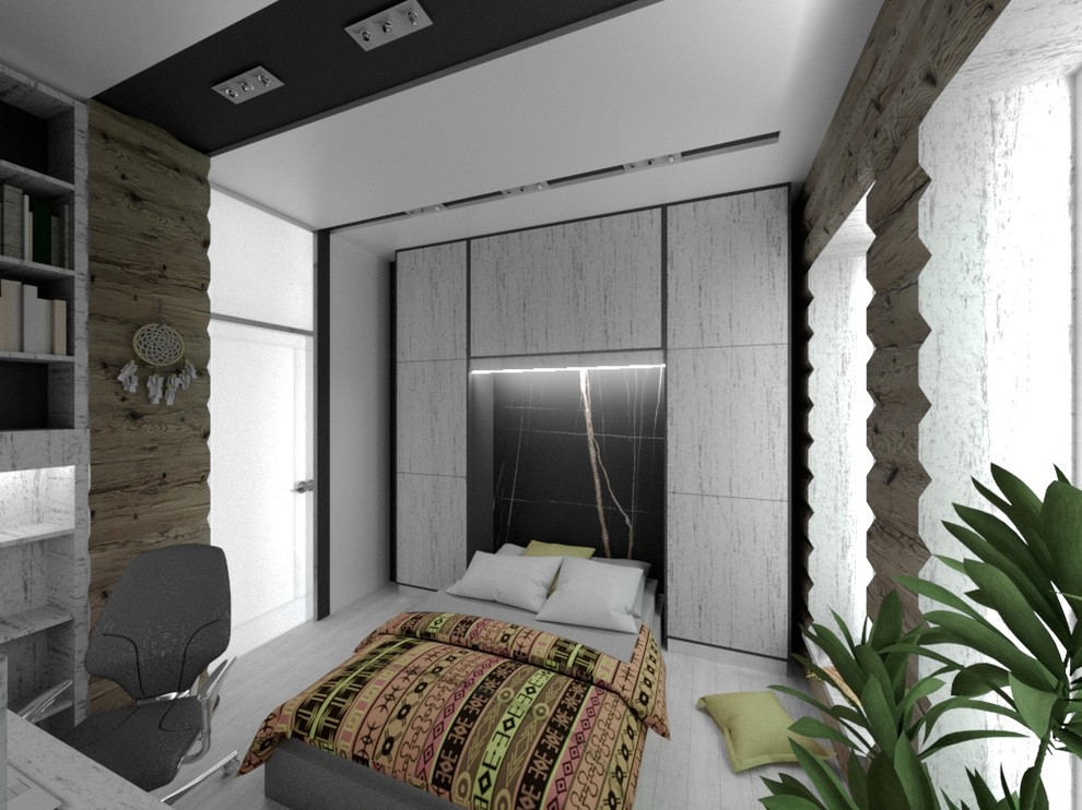 Комната для подростка в доме из бруса