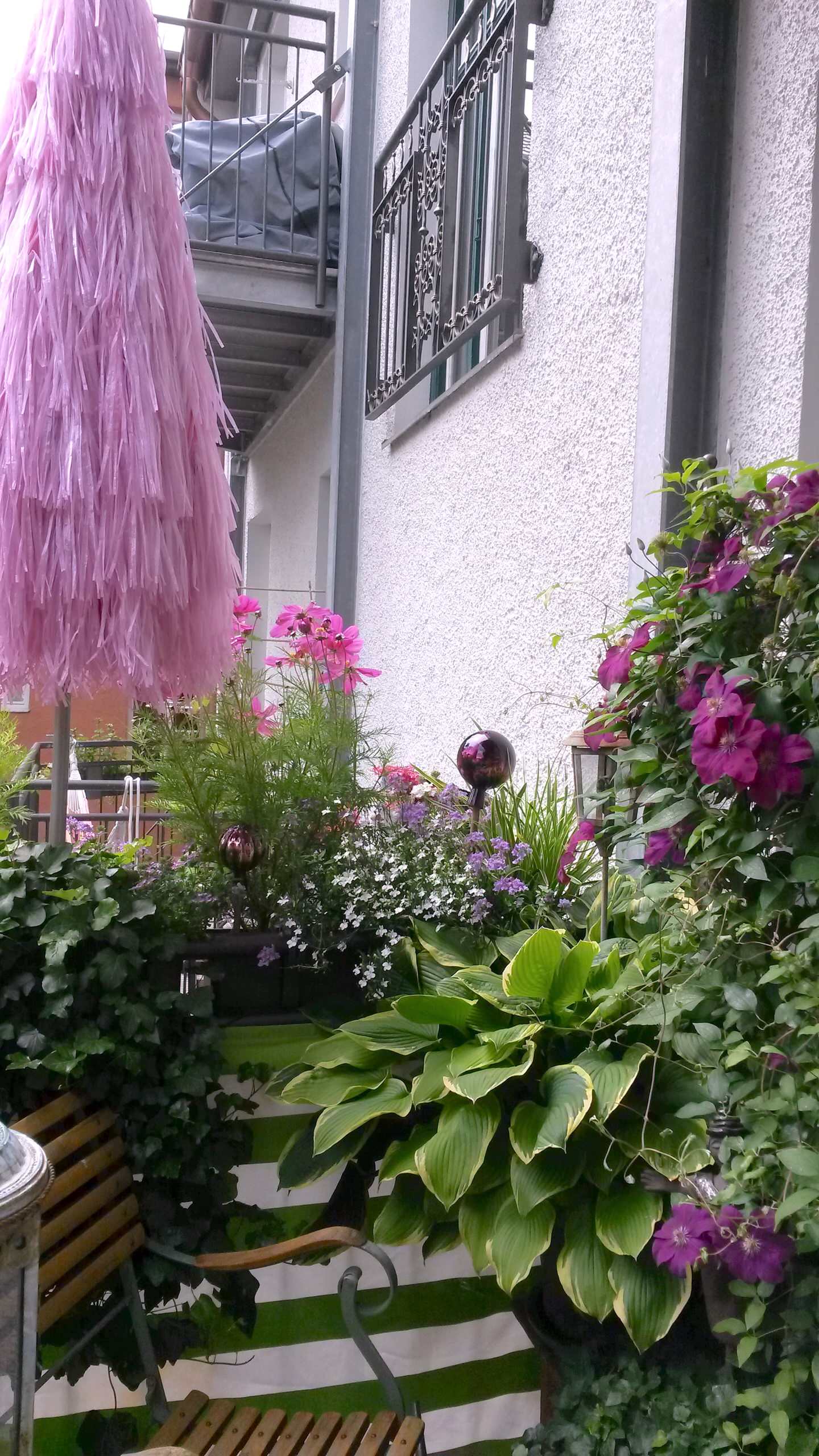 Balkon - kleine grüne Stadtoase