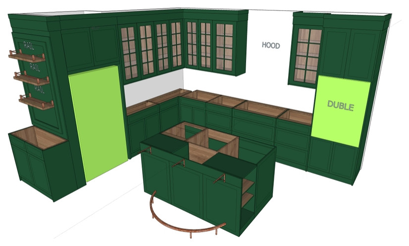 The "Revved-Up Refine" Kitchen – A Bespoke British Racing Green Masterpiece