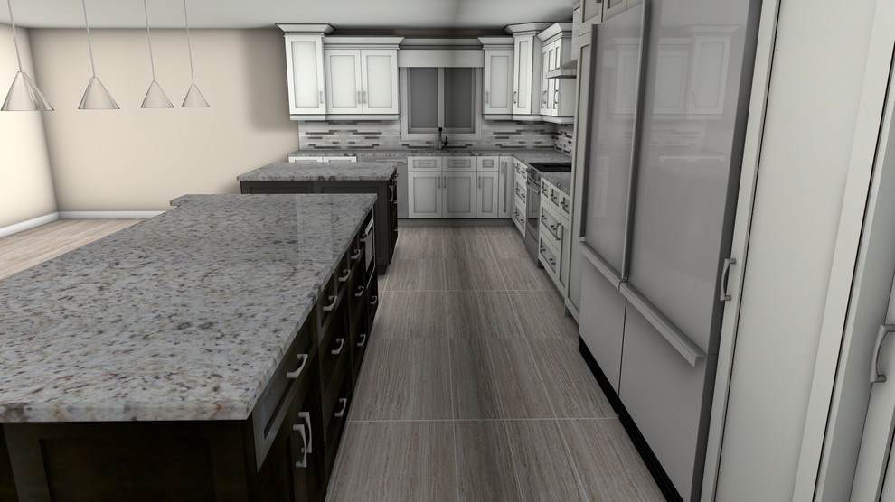 Kitchen - transitional kitchen idea in Toronto
