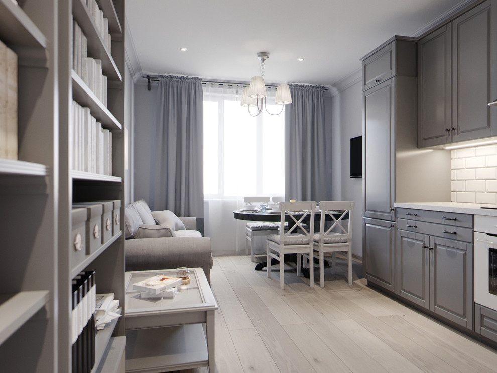 Стильный серый