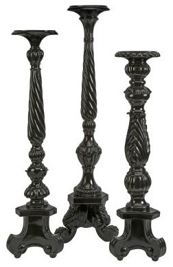 Nathan Oversized Candle Holders - Set of 3