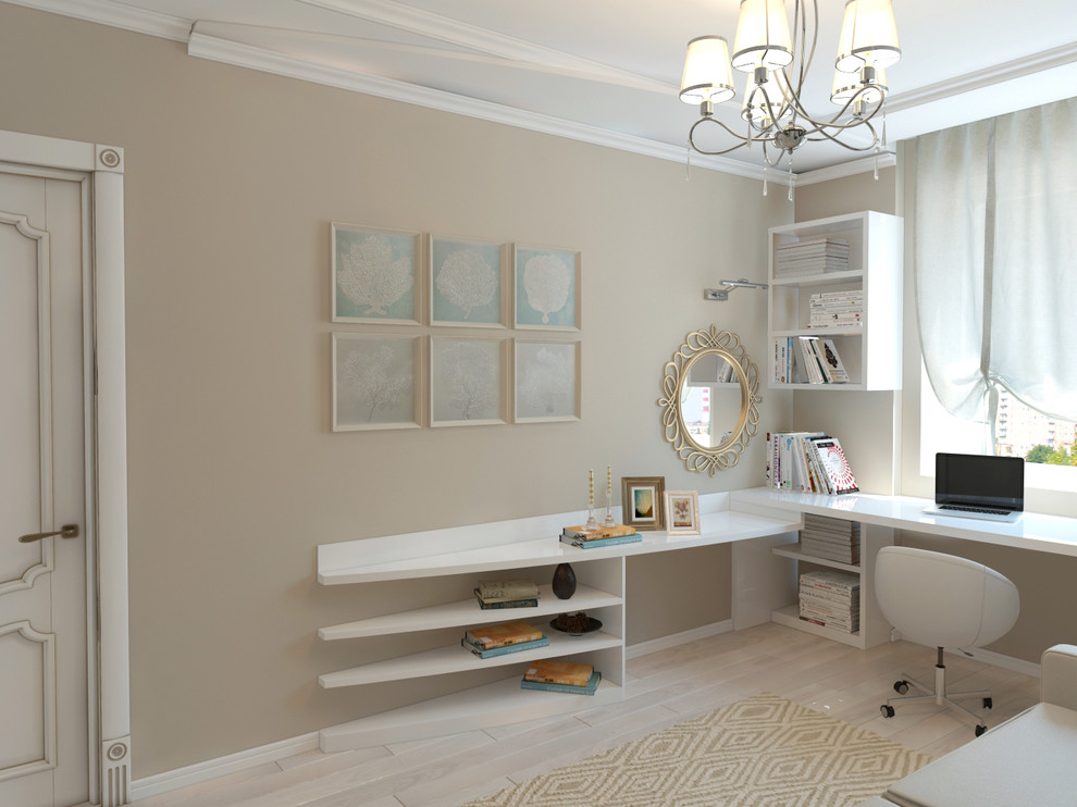 в сиреневых тонах