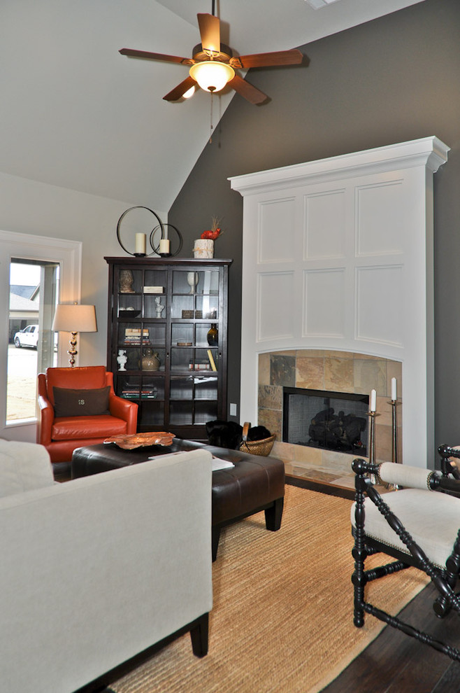 Signature Homes Living Room at Chace Lake - Living Room ...
