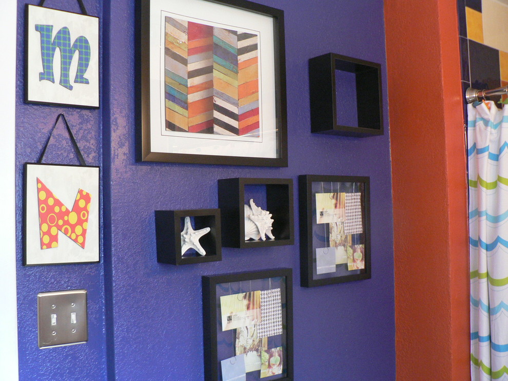 Design ideas for a transitional kids' room in Albuquerque.