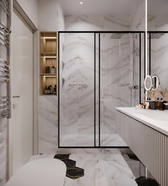 Ремонт квартиры (трехкомнатной) для семьи из трех человек