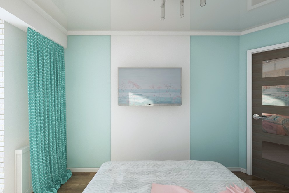 Дизайн спальни. ЖК Урожайный, Адлер