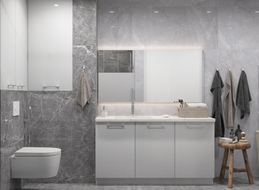 Два санузла в одном коттедже