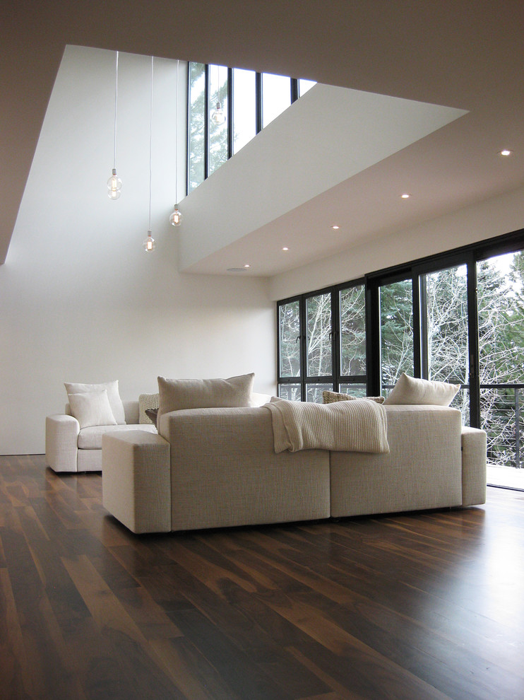 This is an example of a contemporary living room in Salt Lake City.