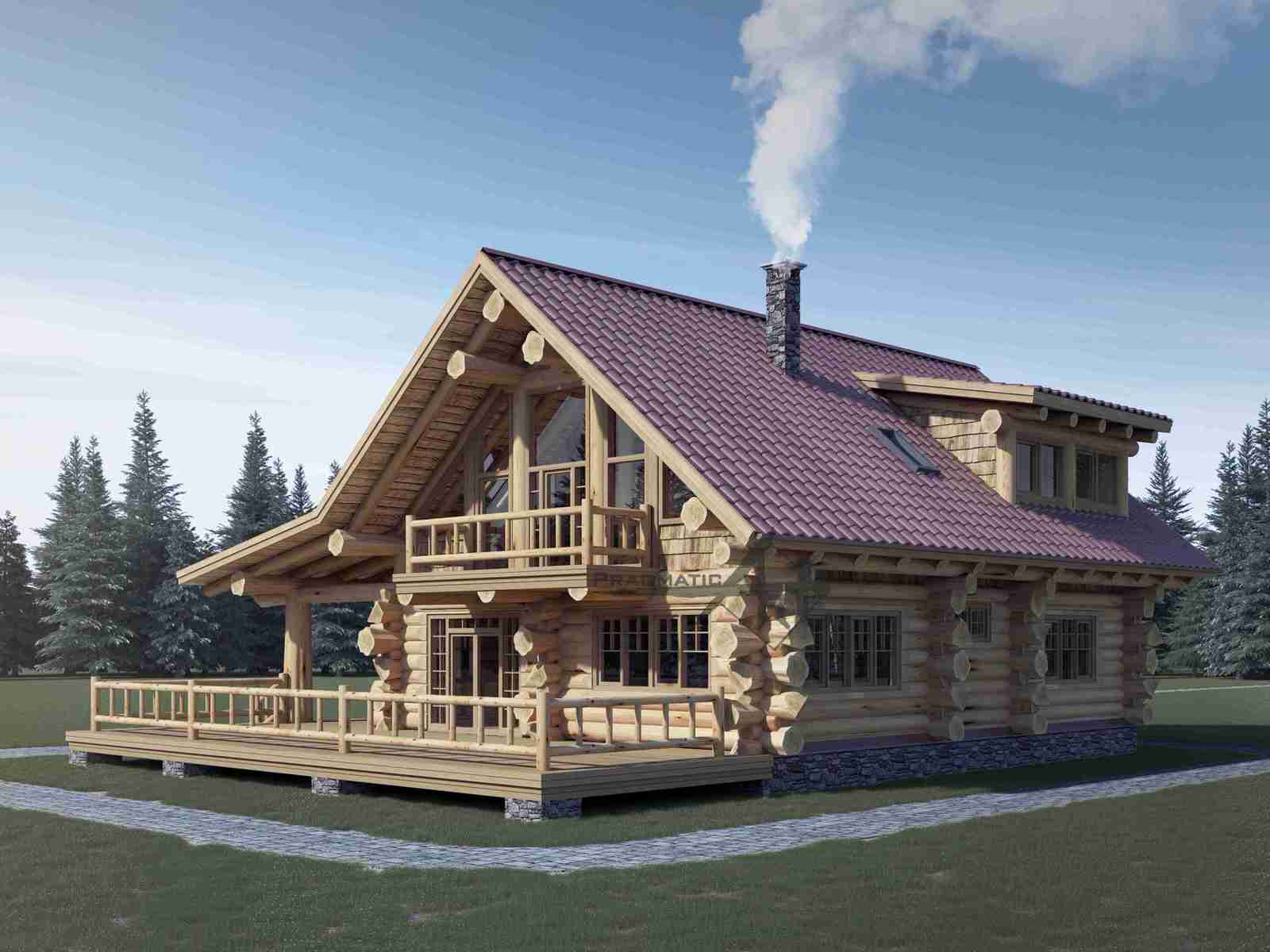 Жилой дом площадью 240 м2