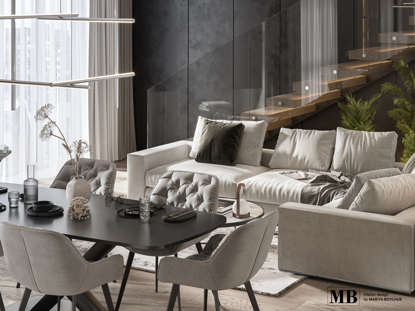 дизайн пентхауса в Зеленоградске