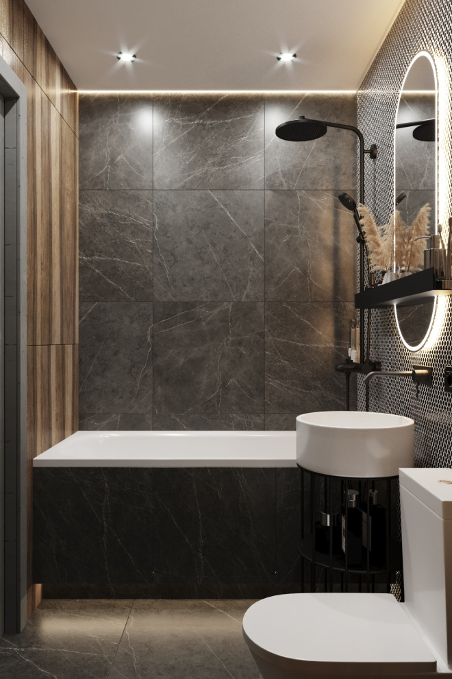 Дизайн ванной комнаты 3 м2