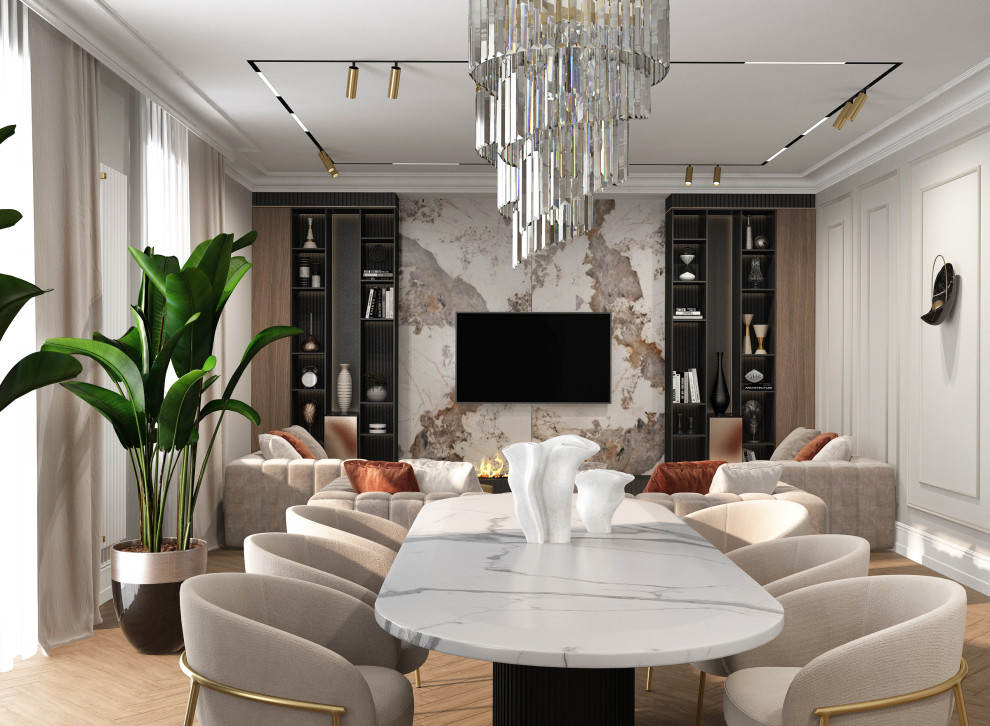 Кухня - гостиная 85 м2 г. Нижний Новгород