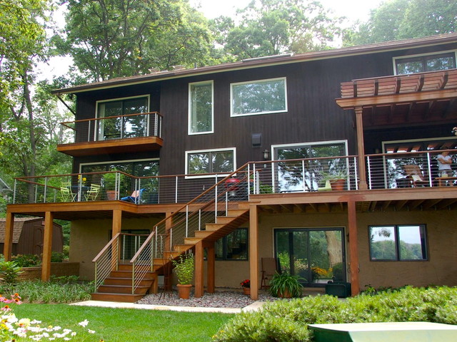 Deck contemporary-terrace