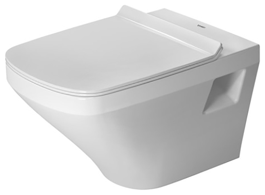 Duravit DuraStyle Wall Mounted Toilet Bowl, Dual Flush, White
