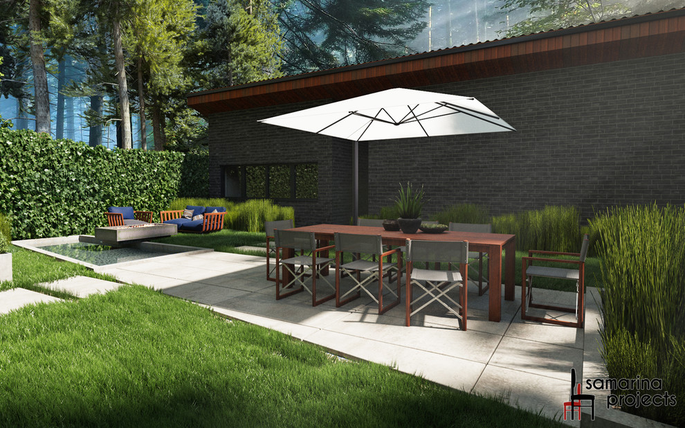 Дом 2- этажный в стиле ЛОФТ