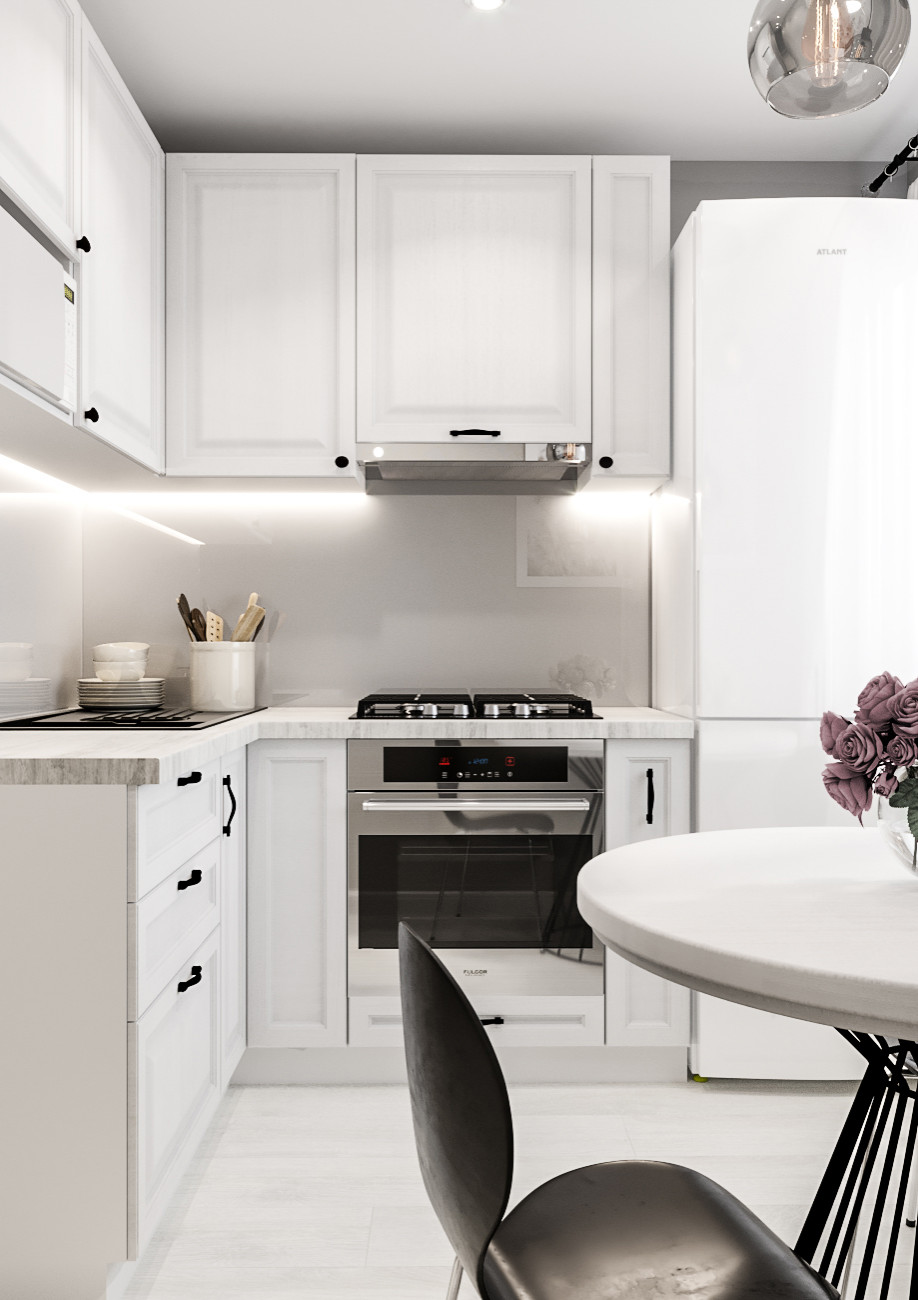 Проект кухни в хрущевке