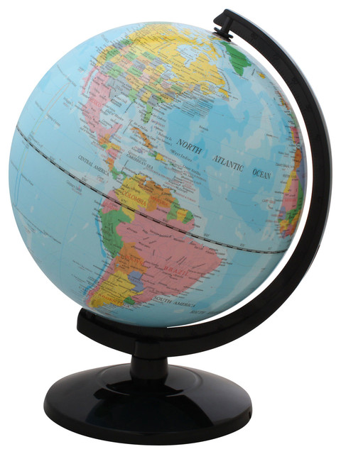 Lewis World Globe 12 Diameter Desk
