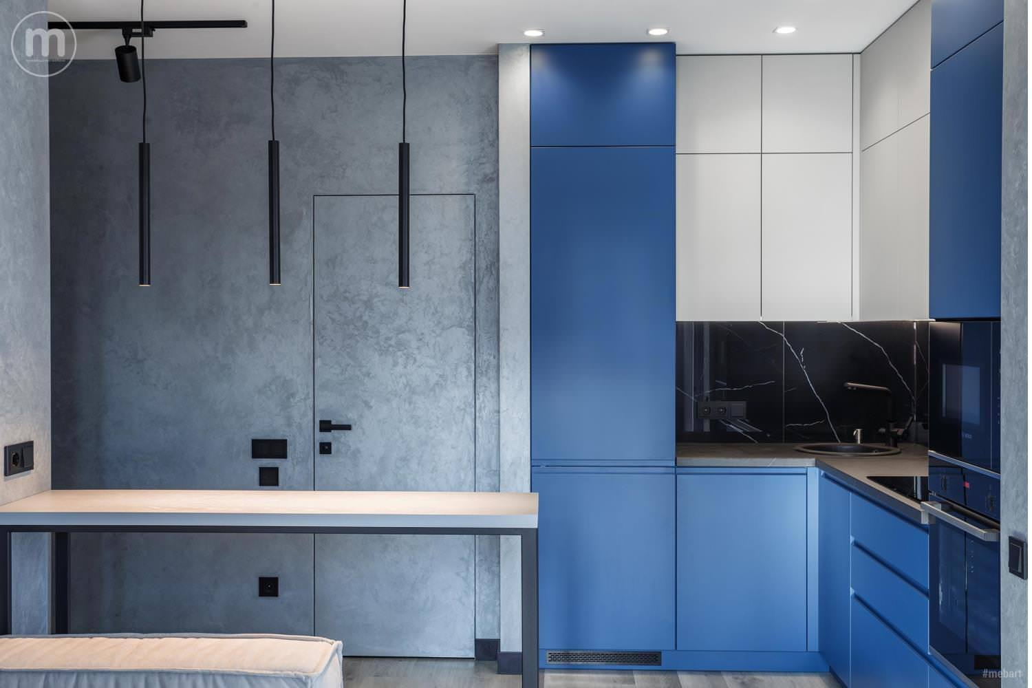 Синяя кухня