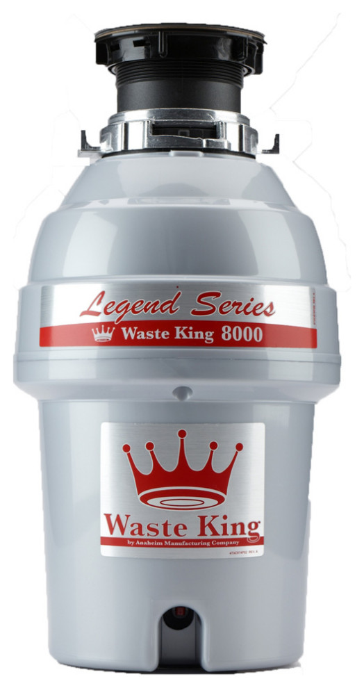 Legend Series 1 HP EZMount Sound Insulated Garbage Disposer Garbage