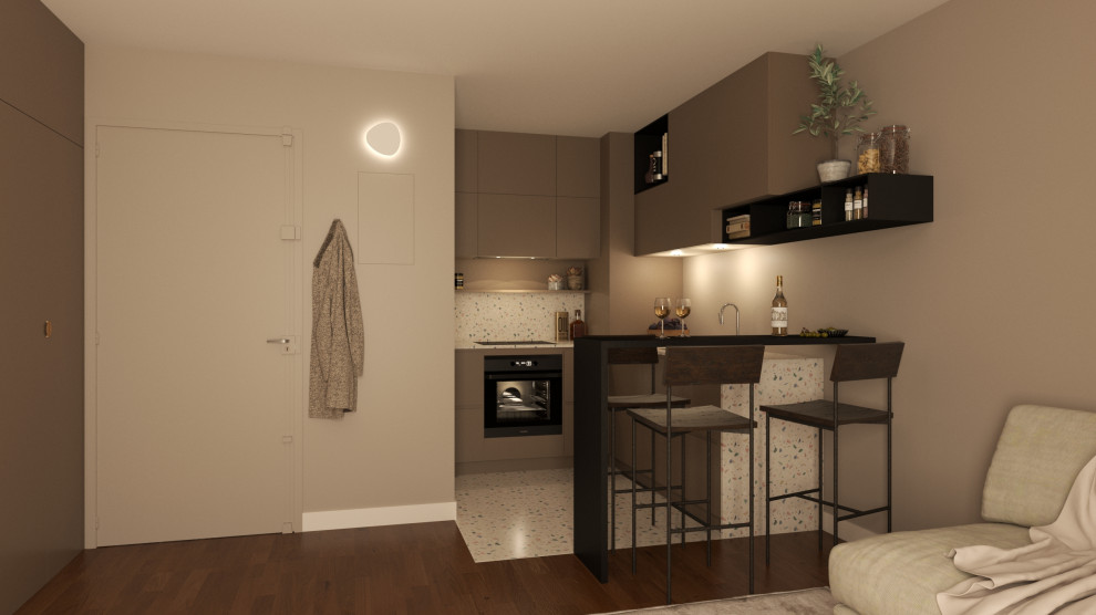 Projet - Entrée et cuisine - Modélisation 3D