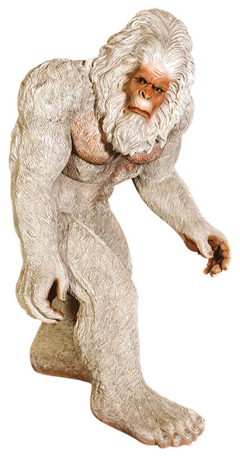 Abominable Yeti Snowman Statue Eclectic Outdoor Holiday