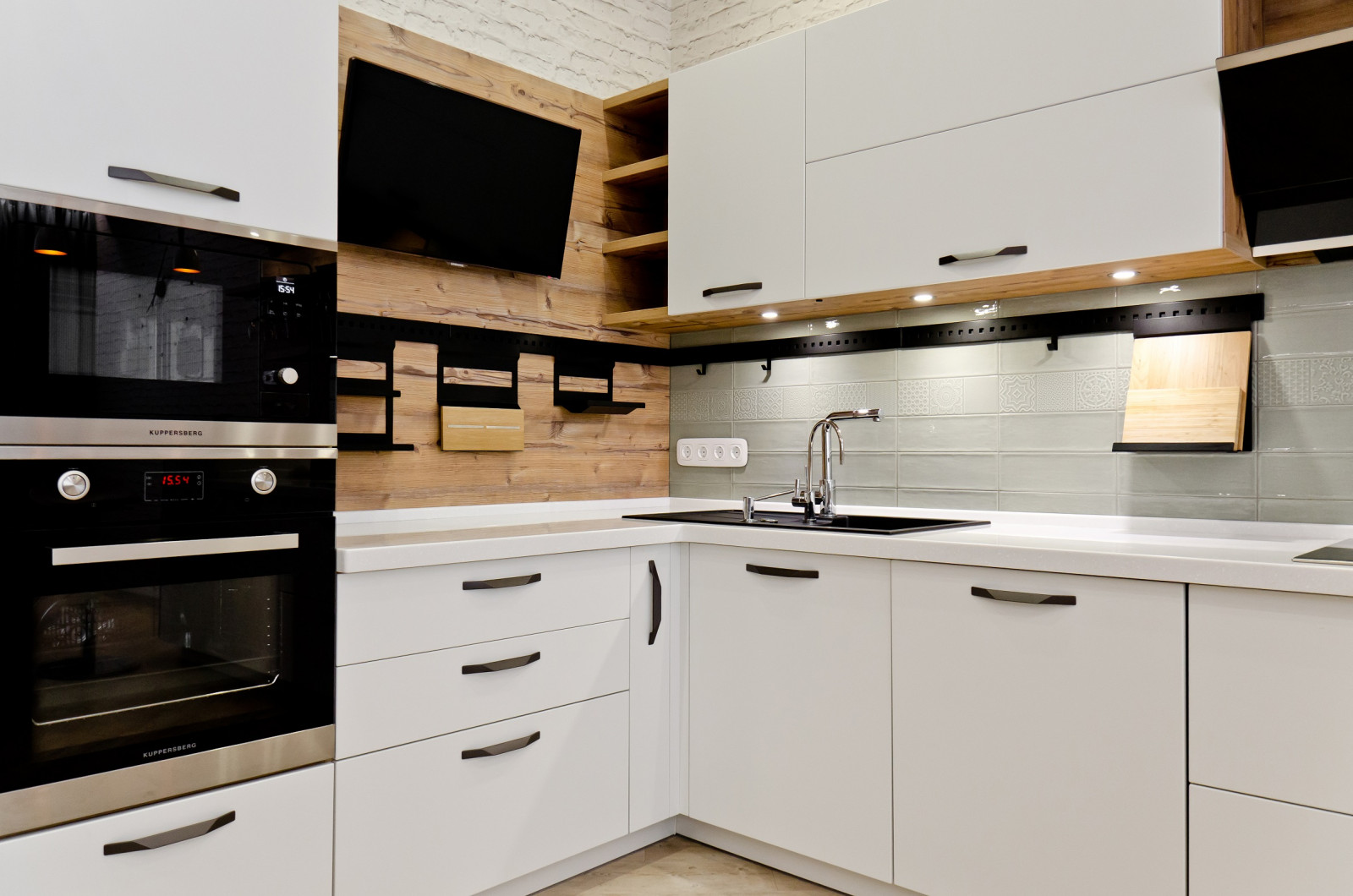 Лофт - светлый, комфортный.