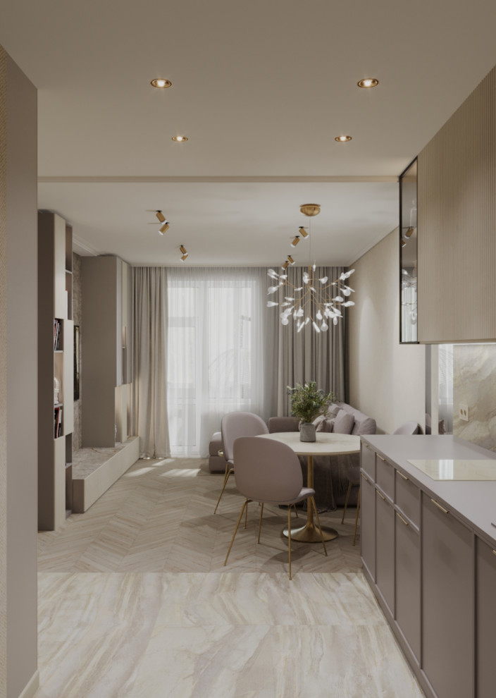 Интерьер 1-но комнатной квартиры_ ШАУМЯНА, 28