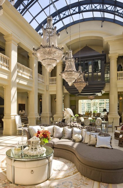Italianate Residence traditional-living-room
