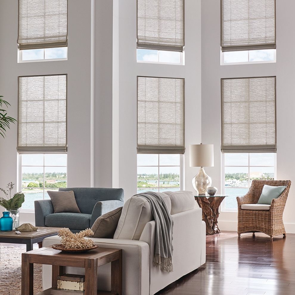 JCPenney Custom Window Treatment Designs Beach Style Living Room Chicago By Lois Lambkin For JCPenney Window Treatments